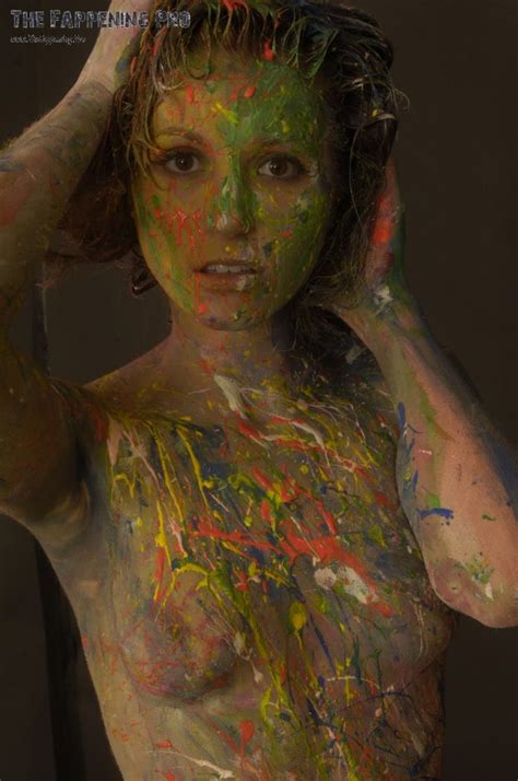 Becca Scott Nude Bodypaint Photos The Fappening