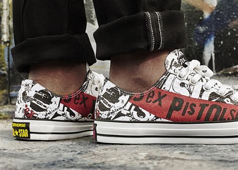 Sex Pistols inspira coleção da Converse Streetwear Brasil