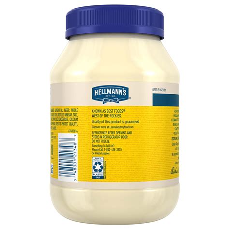 Hellmann's Mayonnaise Real 30 OZ - Buy Online in UAE. | hellmann's ...