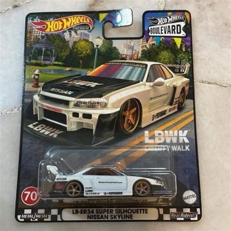 Hot Wheels Boulevard Lbwk Nissan Skyline R Shopee Malaysia