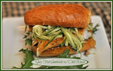 Spicy Fish Sandwich With Chili Mayo The Grateful Girl Cooks