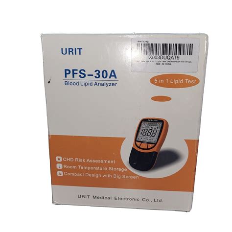 URIT Home Use 5 In 1 Blood Lipid Test Meter Cholesterol Test Home Kit