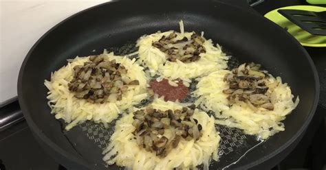 Драники с грибами на сковороде - Со Вкусом