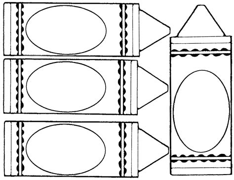 Coloring Printable Crayon Template Free Coloring Pages | Crayola.com