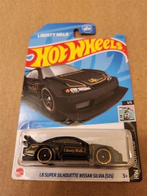 HOT WHEELS LB Super Silhouette Nissan Silvia S15 BLACK Liberty Walk 3 94 PicClick UK