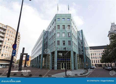 The Central Police Station Building Doelwater Hoofdbureau In Rotterdam