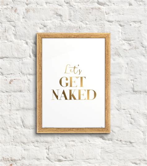 Let S Get Naked Plakat Sklep Nice Wall