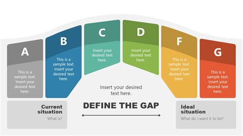 6 Item Bridge Concept Diagram PowerPoint Template SlideModel