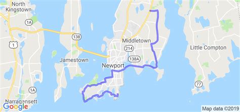 Ocean Drive & Aquidneck Island South | Route Ref. #36297 | Motorcycle Roads