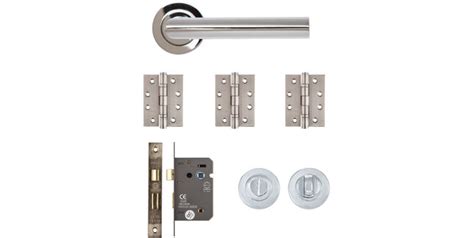 Deanta Ares Bathroom Door Handle Pack From £2549