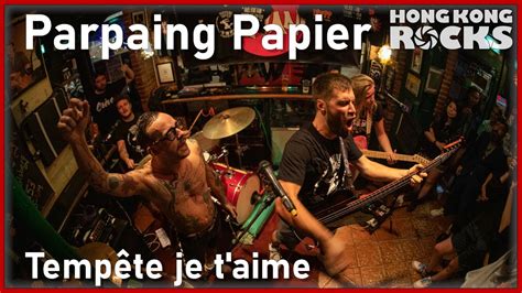 Parpaing Papier Tempête je t aime Acordes Chordify