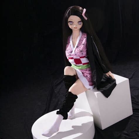 Nezuko Kamado Demon Slayer Anime Sex Doll With Pvc Head
