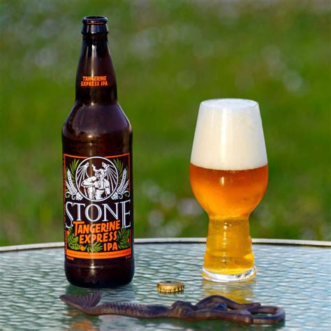 stone tangerine express ipa stone brewing absolute beer