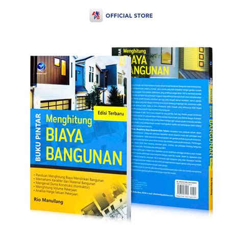 Jual Buku Arsitektur Buku Pintar Menghitung Biaya Bangunan Edisi