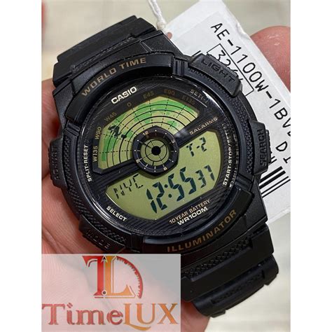 Casio Men S Rubber Ae W B Shopee Philippines