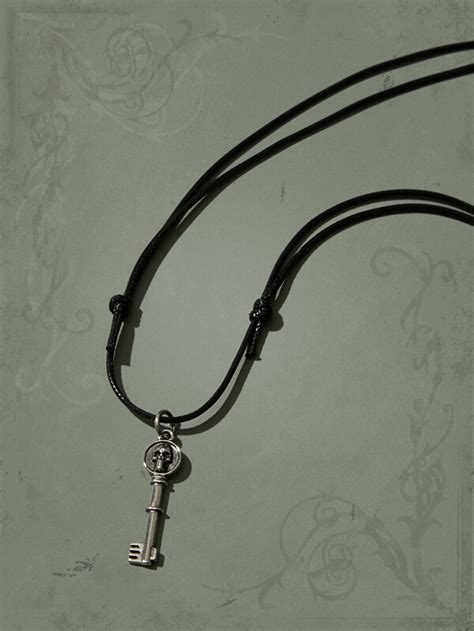 Goth Collar Con Dise O De Cr Neo Colgante De Llave Moda De Mujer