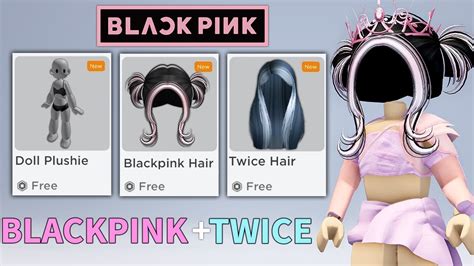 Hurry 16 Blackpink Twice Hair Items And Emotes Hidden Event Youtube