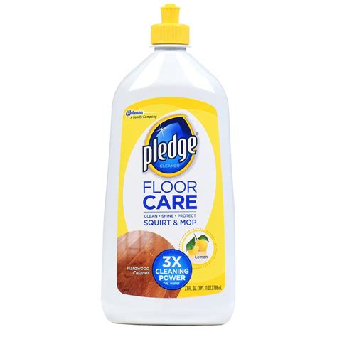 Pledge Ready To Use 27 Oz Wood Floor Cleaner 6 Pack 81316 The Home