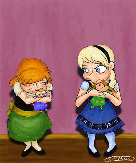 Elsa and Anna by CherryBerryLemon on DeviantArt