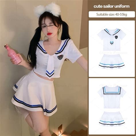 Jual Lingerie Sexy Hot Rayuan Seragam Cospaly Students Shopee Indonesia