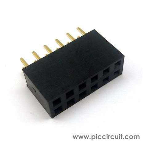 pin socket mm straight