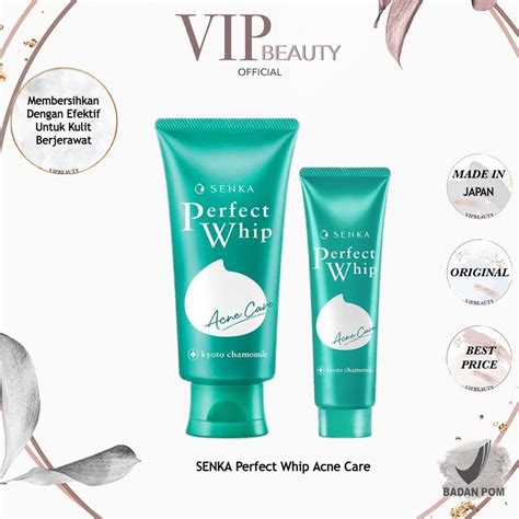 Jual Senka Perfect Whip Acne Care Gr Gr Shopee Indonesia