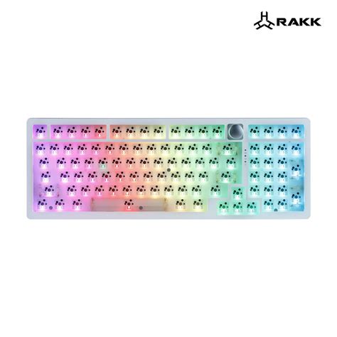 Rakk Sinag Tri Mode Rgb Universal Hot Swap Barebone Tri Mode Connectivity Gaming Keyboard