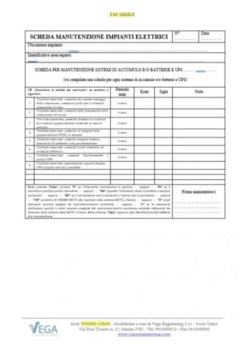 Modelli Di Dichiarazione Di Conformit Impianto Elettrico