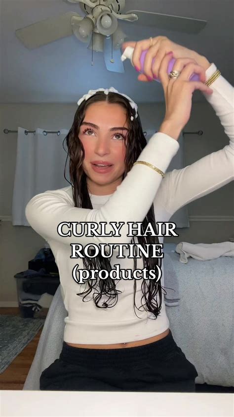 Tiktok · Ashley Curly Hair Routine Curly Hair Tips Hair Routines