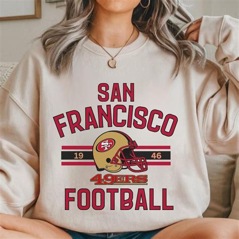 Retro San Francisco FOOTBALL Sweatshirt,sf 49ers Football Shirt,vintage