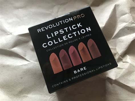 Revolution Pro Lipstick Collection Bare A Rather Good Set Of Cream Nude Lipsticks For Daily