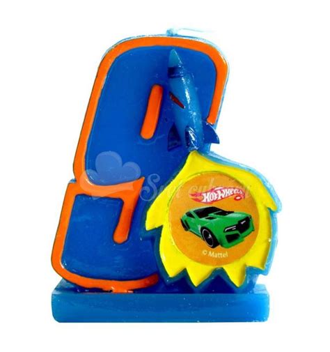 Narozeninov Sv Ka Hot Wheels Slo Arpex Sv Ky Na Dorty Narozeninov Sv Ky Dekorace