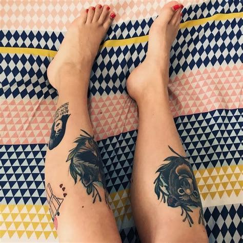 Tatuagem na perna 80 opções de desenhos e estilos de tattoos femininas