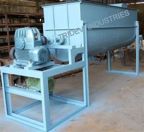 Mild Steel Industrial Ribbon Blender Capacity Liters At Rs