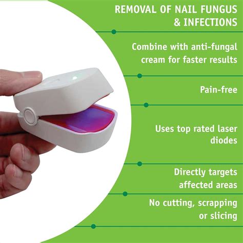 Med-Fit Rechargeable Nail Fungus Laser - Highly Effective Treatment