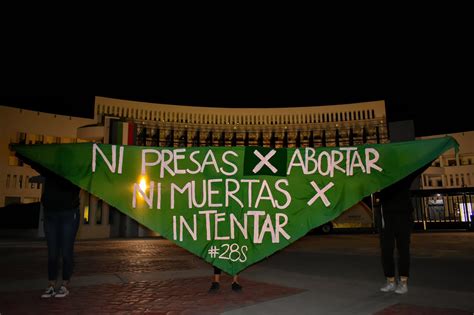 Galería Con pañuelos verdes amanece San Luis Potosí