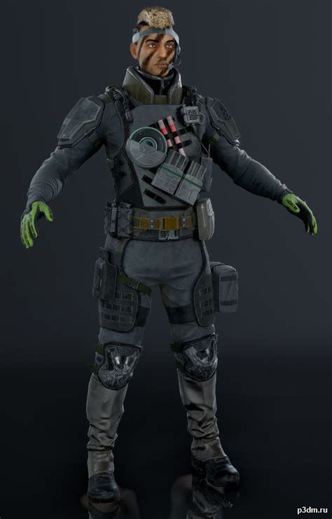 Sens Rainbow Six Siege 3d Model62cbec9df1befpng