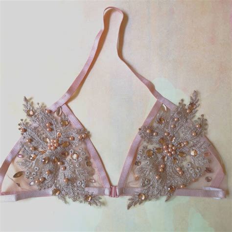 Transparent Nude Lingerie Etsy
