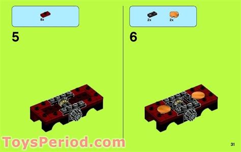 LEGO 79103 Turtle Lair Attack Instructions and Parts List