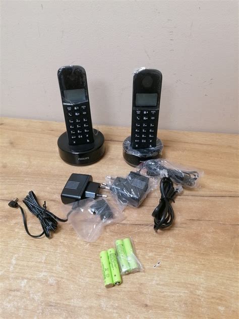 Philips D1602B 01 DECT Telefon Bezprzewodowy 11743324663 Oficjalne