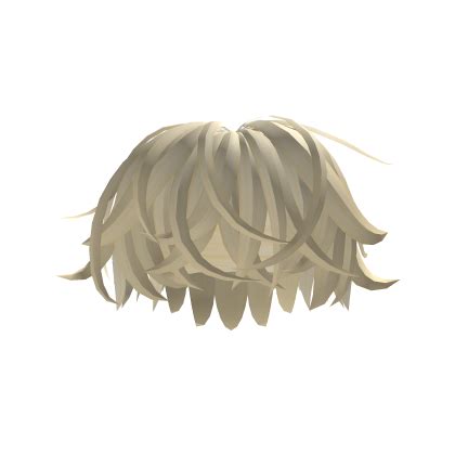 Blonde Messy Hair Roblox