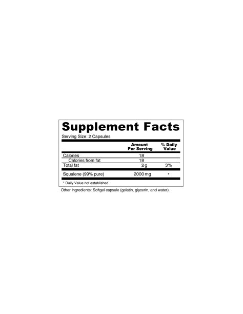 Squalene - Best Supplement for Dry Skin | Wellness Resources