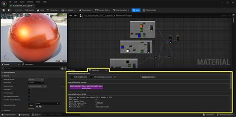 overview  substrate materials  unreal engine unreal engine