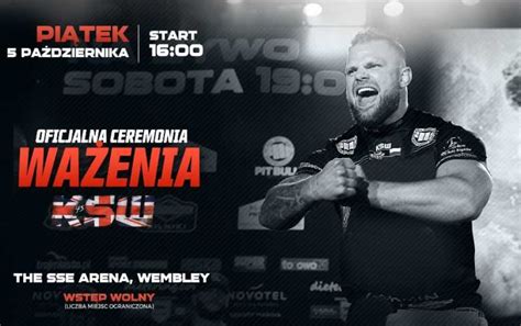 Oficjalna ceremonia ważenia przed KSW 45 WIDEO MMA PL