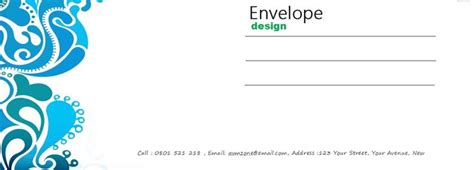 10+ Envelope Template Word | Envelope template, Word template, Envelope