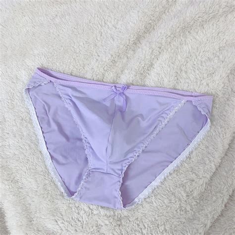 Sexy Bulge Pouch Underwear Sissy Soft Briefs With Bowknot Man Gay Sexy Underpants Breathable