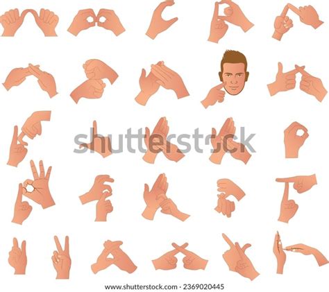 Indian Sign Language Photos And Images And Pictures Shutterstock