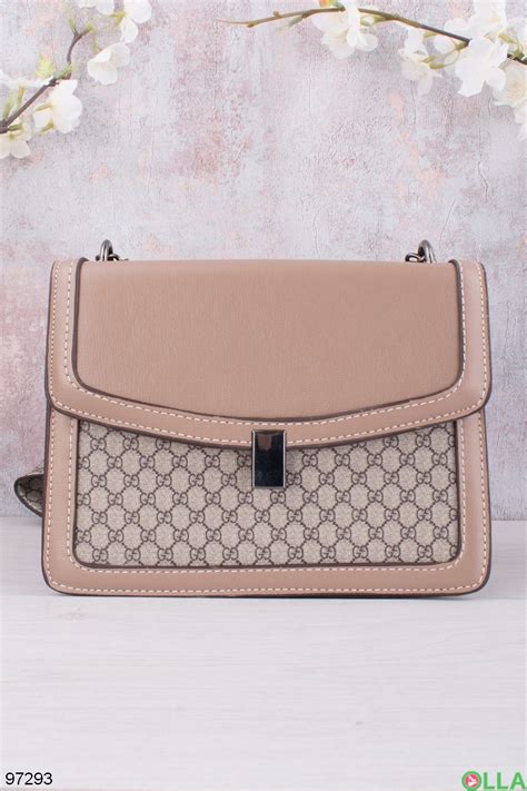 Женская бежевая сумка И-BH6205-2 - купить недорого в интернет магазине ...