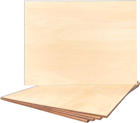 Amazon Pack Unfinished Basswood Sheet X X Inch Thick