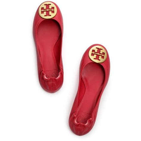 Tory Burch Reva Ballet Flat Red Shoes Me Too Shoes Red Flats Women S